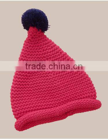 Children's knitted cap in the spring and autumn of 2016