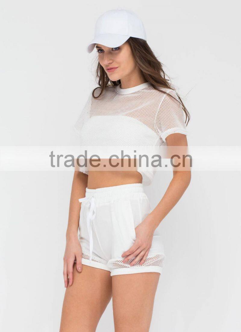 2017 New latest sports wear Casual tops and shorts