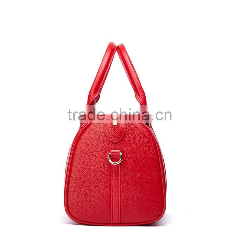 fashion genuine leather lady handbag wholesale