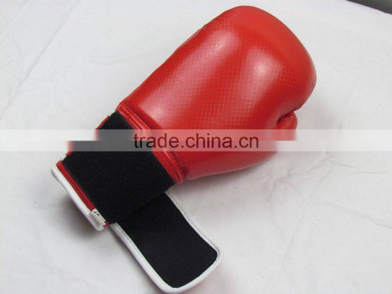 GZY 2015 wholesale cheap leather custom logo boxing gloves