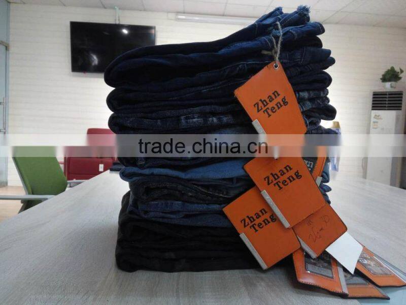 GZY professional jeans manufacturer washed denim bell-bottom women jeans 2017