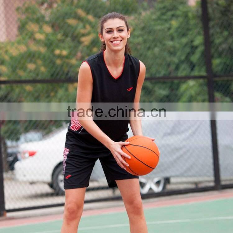 Breathable and cool womens/ lades sublimation basketball uniform