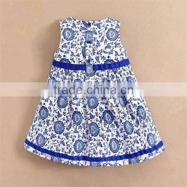Printed Pattern mom and bab Fashion Kids Girl Dress in Stock Item for Wholesale