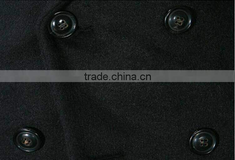 2014 Double-Breasted New Season Lastest Design Slim Fit Mens Cashmere Men Coat