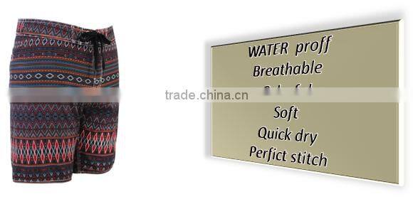 GEOMETRIC SHAPES SUBLIMATION PRINTED MENS SHORTS CUSTOM DESIGN