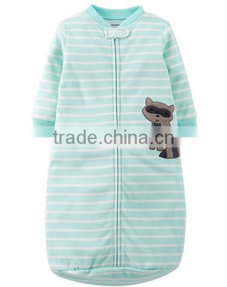 China alibaba applique cotton terry baby sleeping bag,new kids sleeping bag