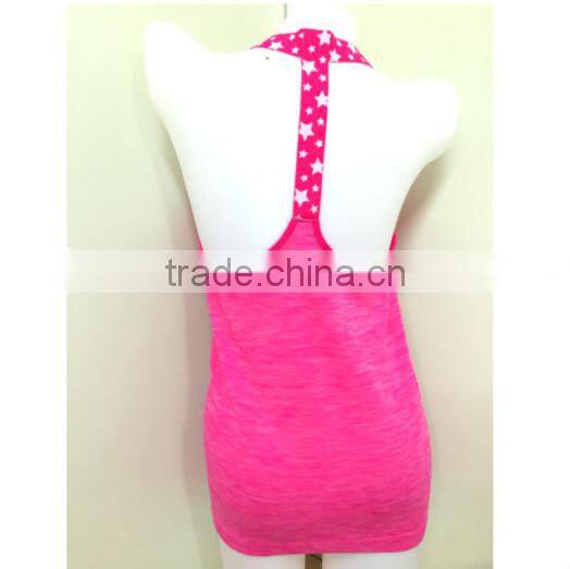 Factory direct sale high quality seamless women tank top