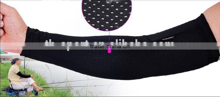 youth black spandex anti uv athletic sleeve