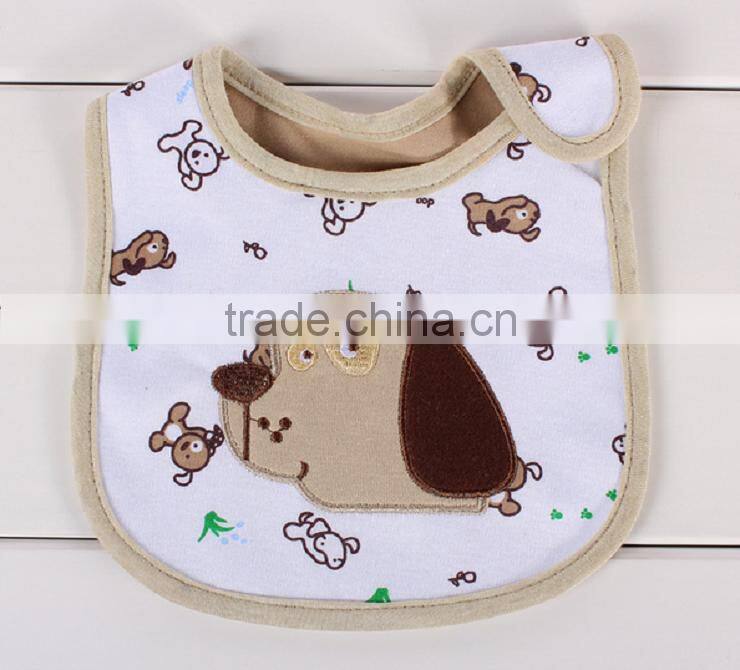 China baby bib manufacturer 2016 new arrival cotton bandana baby bib cute silicone baby bib