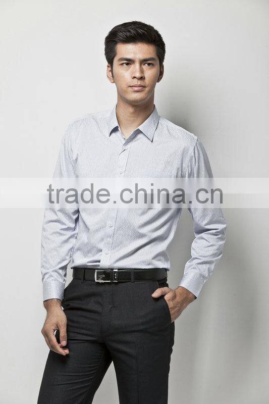 OEM service!!!custom made men dress shirt, 2015 newest fashion euro style men dress shirt