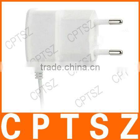 Travel Charger for smart phone - White (2-Round-Pin Plug / 110~240V)