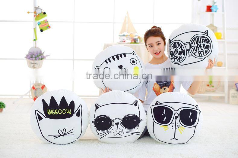 Ins Hot Sale Baby milk drink bottle cat rabbit shaped soft plush toys cushion pillow