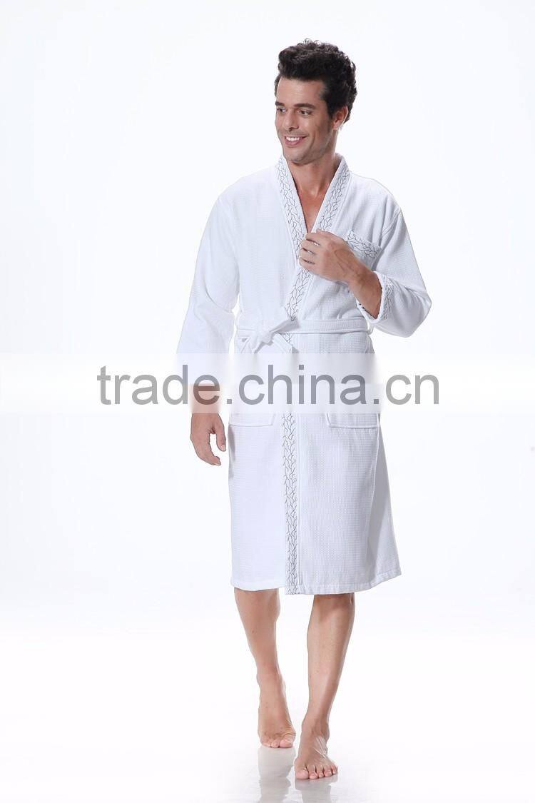 Bath robe hotel high quality cotton breathable