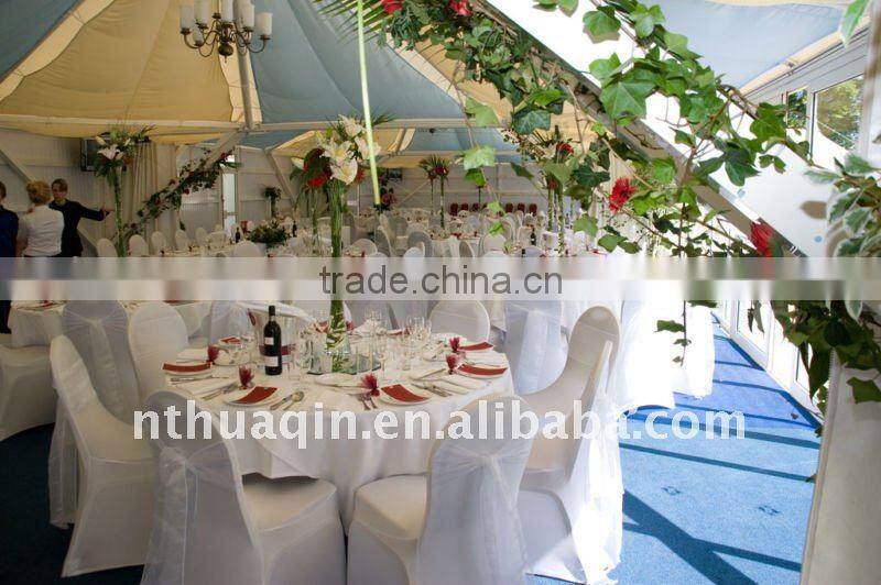 white wedding spandex chair cover for banquet