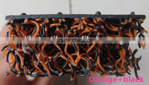 13mm-22mm Cheap and Eco-friendly PVC car mat with spike backing, PVC coil car mats