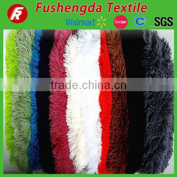 polyester pv plush fabric material for blanket