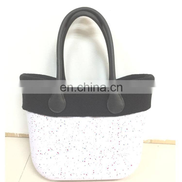 silicon shoulder beach bags for female