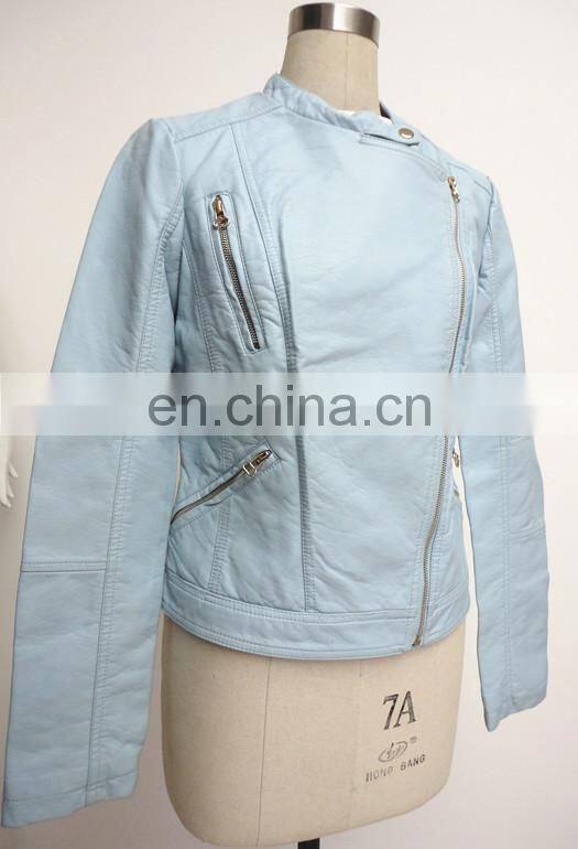 2013 new style PU jacket for women