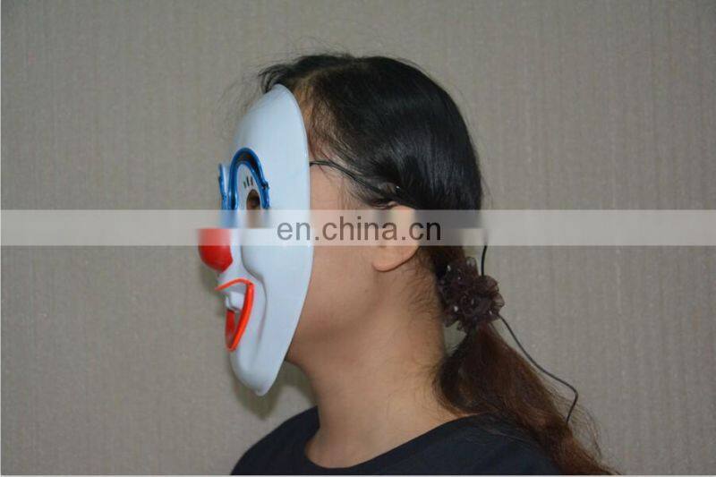 2016 Custom Unisex Led Light Up Party Mask, Led Glowing Mask