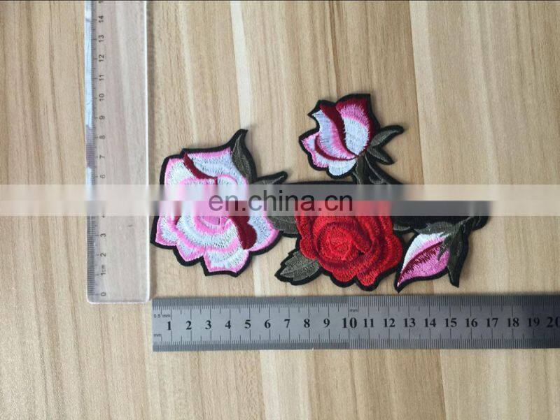 2017 hot sale Embriodery Flower Patches,Embroidery Patch for clothes