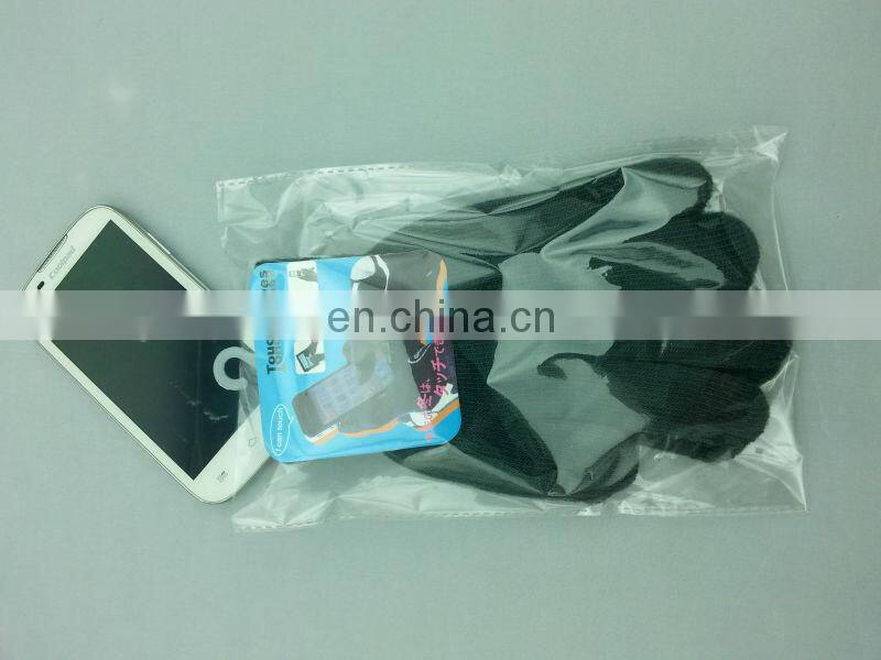 Wholesale Euro-american Winter Knitted Unisex gloves for touch screen iphone