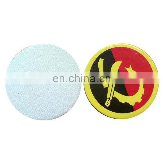 round colorful printing custom made paper placemat for kids