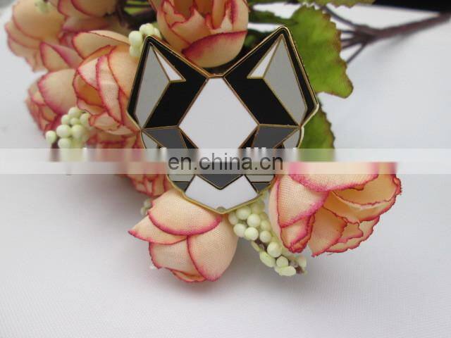 Hard enamel lapel pin badge