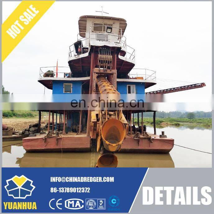 Used Bucket Chain Dredge Excavator for River Gravels Mining