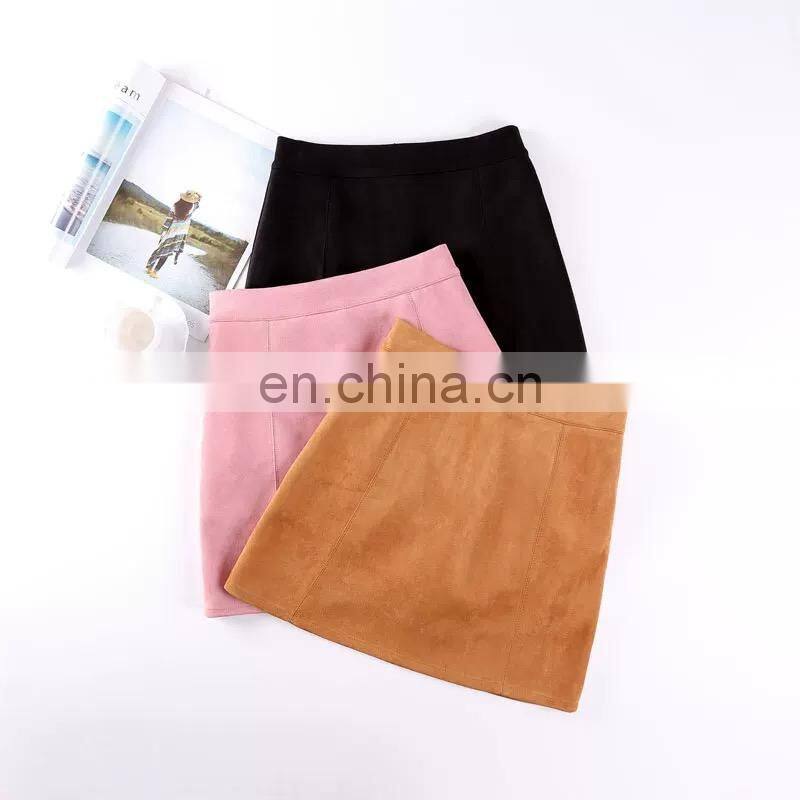polyester soft stretch suede fabric for sofa and garment