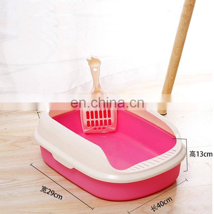 Wholesale Plastic Close Large Cat Litter Box Toilet