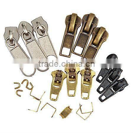 2014 new clear magnetic looking zipper slider