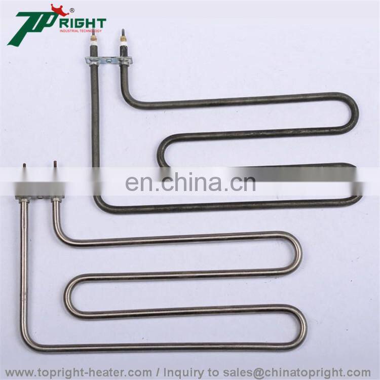 electric air tubular heater for anti-freeze(glycol)solutions