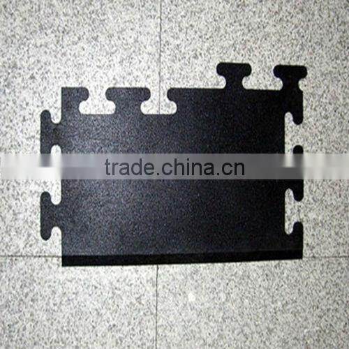 Anti-fatigue Resilient Gym Rubber Flooring