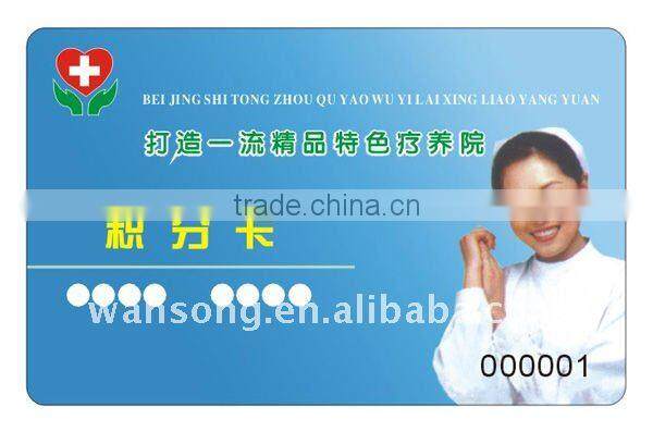 high quality magetic pvc VIP card