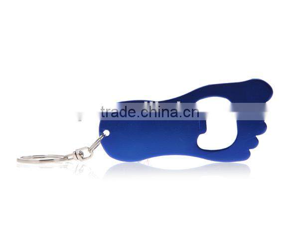 Aluminum alloy flip flop bottle opener