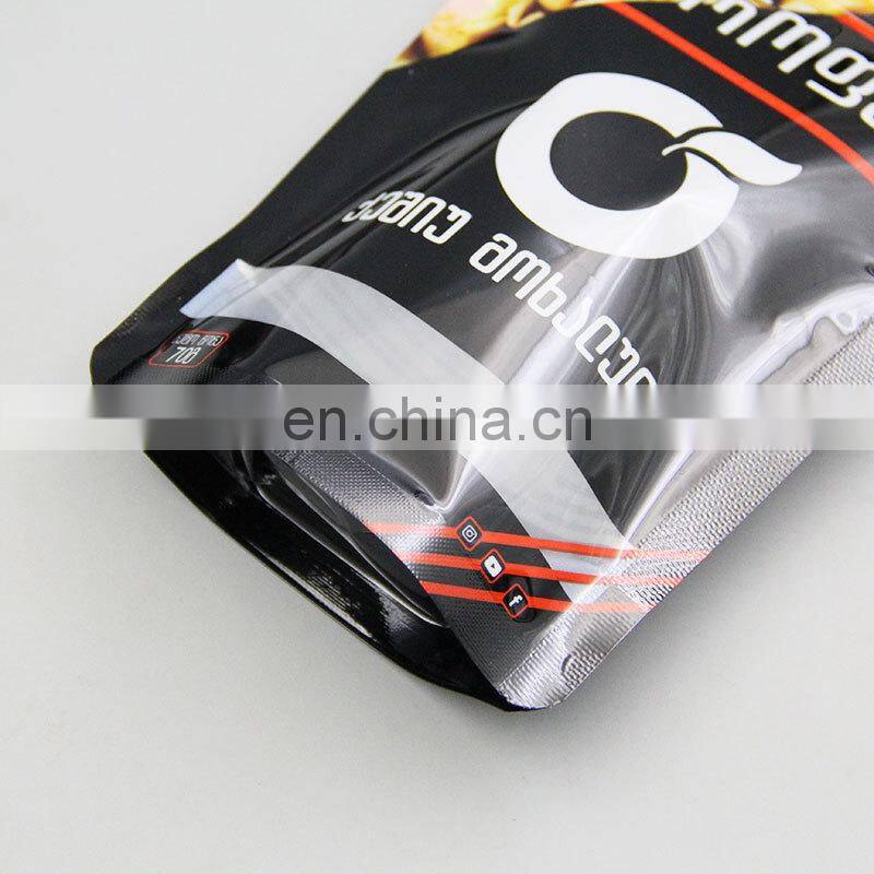 printed pillow bag plastic foil smell proof back seal biscuit packaging bags