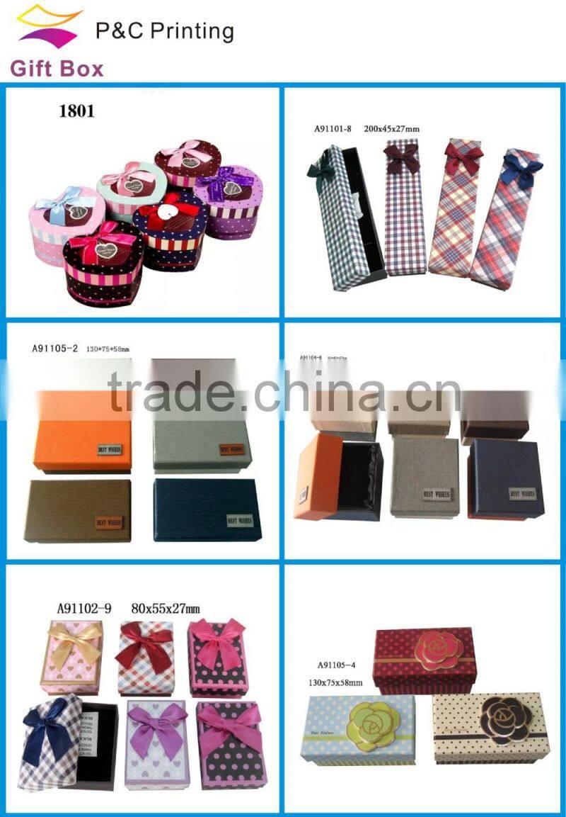 New design paper jewelry box jewelry box manufacturers china