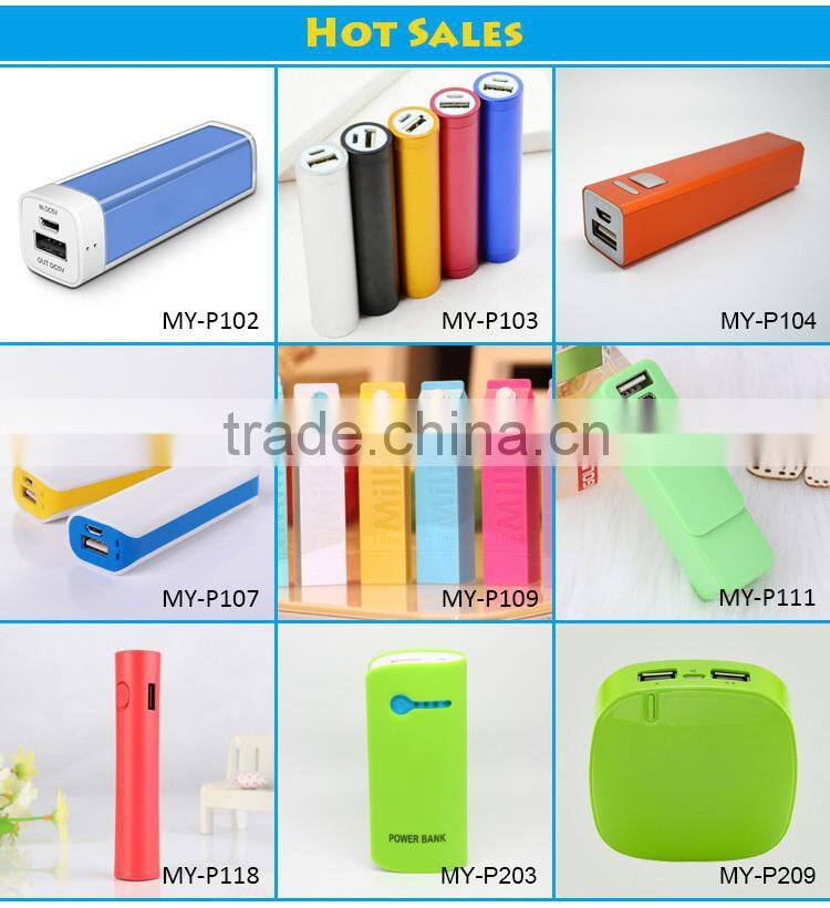 2015 cheapest colorful ABS power bank sloar 5200mah for iphone