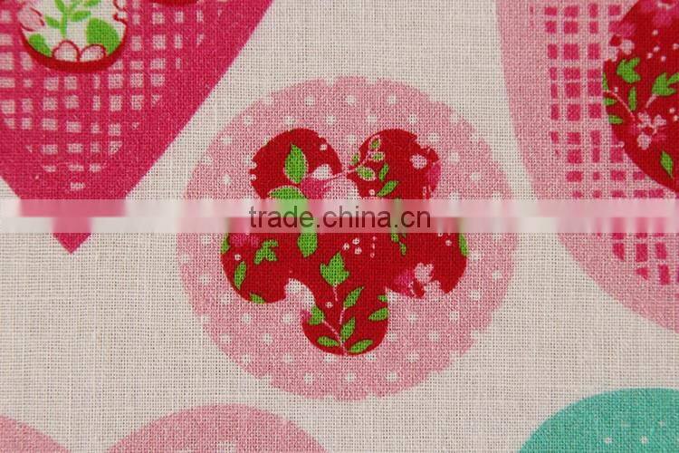 Factory cartoon digital printed 32*32 cotton poplin fabric for children