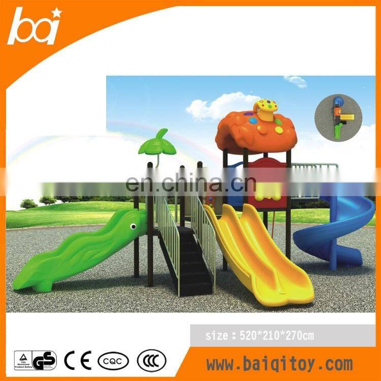 kindergarten kids slide outdoor public play ground equipment for sale