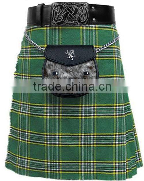 Hunting Stewart 5 Yard 10 oz Scottish Highland KILT (Formal & Everyday)