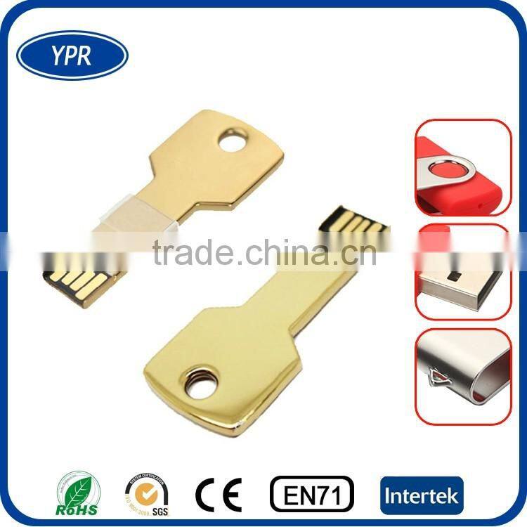 Bulk Promotional custom swivel 2GB 4GB metal USB flash drive 2gb