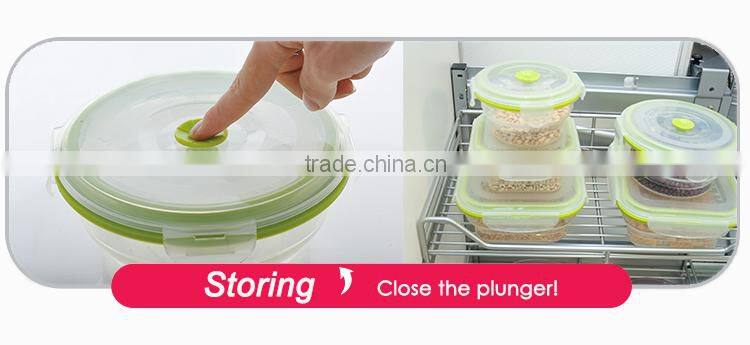 PP Lid Silicone Take-away Food Container