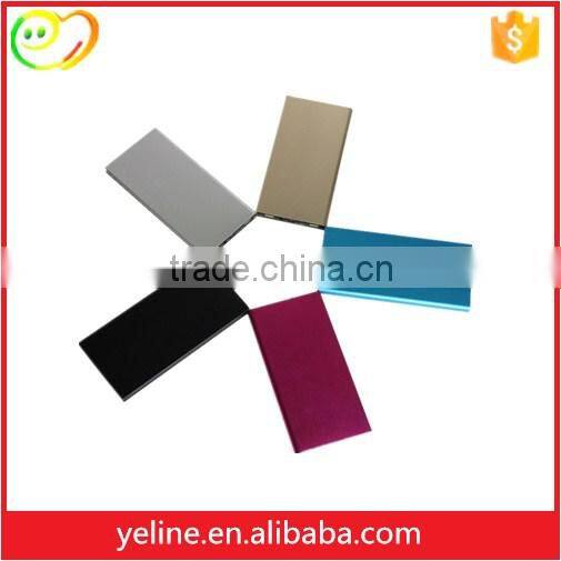 6000mah colorful convient power bank external battery for mobile phone