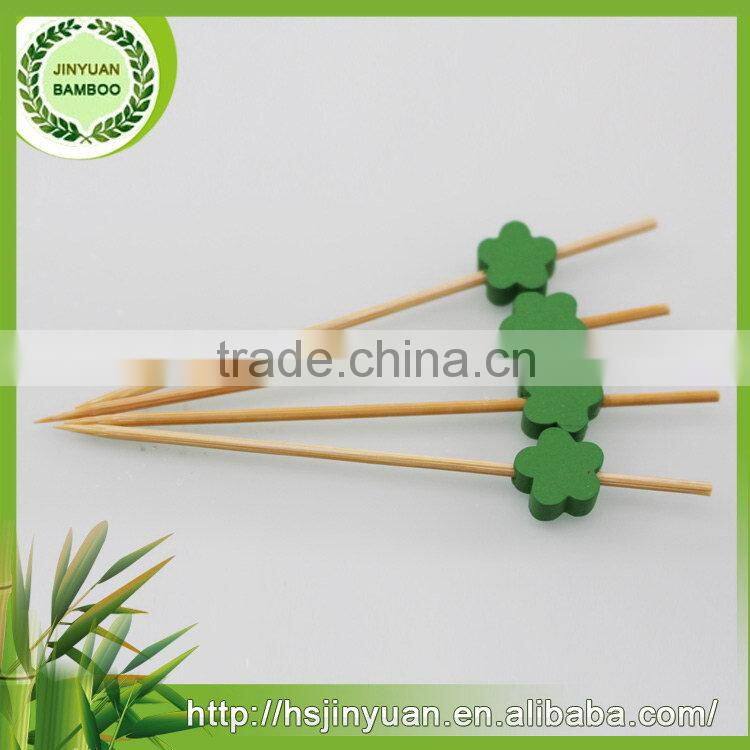 Best price fast delivery rotating bamboo fruit picks factory