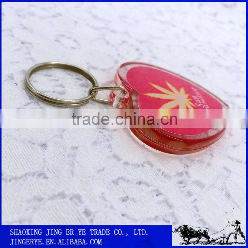customized floating retractable decorative key chain