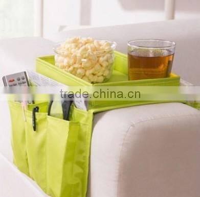 Oxford Cloth Tray Type Arm Rest Organizer