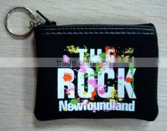 Neoprene Coin Wallet Purse