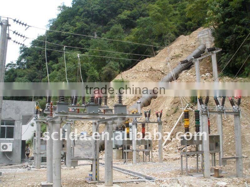 Transformer-Water power project for hydroelectric