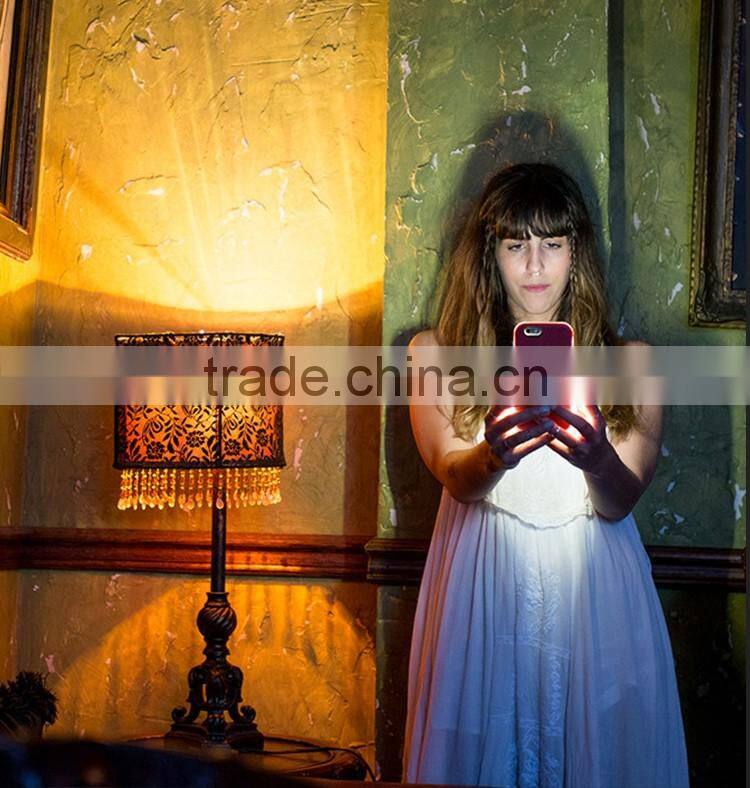 2016 rubber flashlight phone case led demo case selfie stick phone case led phone case light up case for iphone 5c